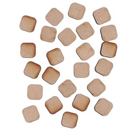 Creative Expressions CEMDFSCRABLRG MDF-Scrabble Tiles Large, Wood