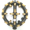 9 Inch High-powere 23 Jets Burners (Propane Gas) (23 Brass