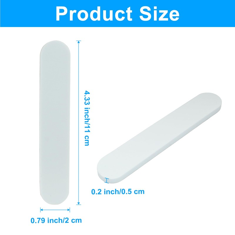 Kemcatui 30Pcs Hat Sizing Tape, White Hat Size Reducer Insert