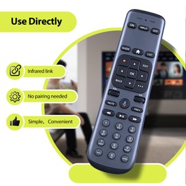 RYQIF Replacement Voice Remote Control Fits for AT&T TV DirecTV C71KW MG3-R35602 RC82V 71KW-200 & C71KW-400, Osprey RC4693701/01BR