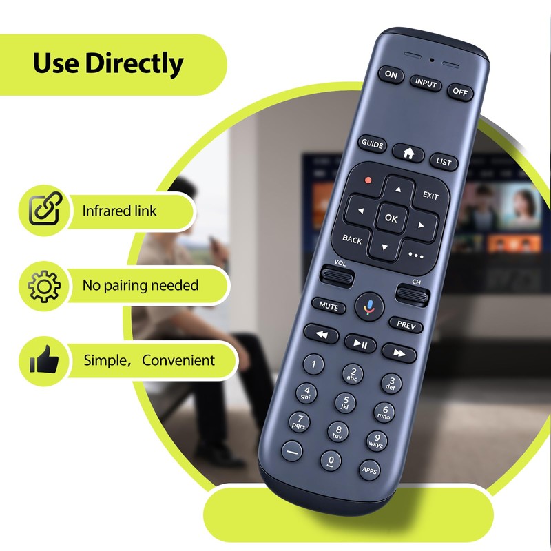 RYQIF Replacement Voice Remote Control Fits for AT&T TV DirecTV