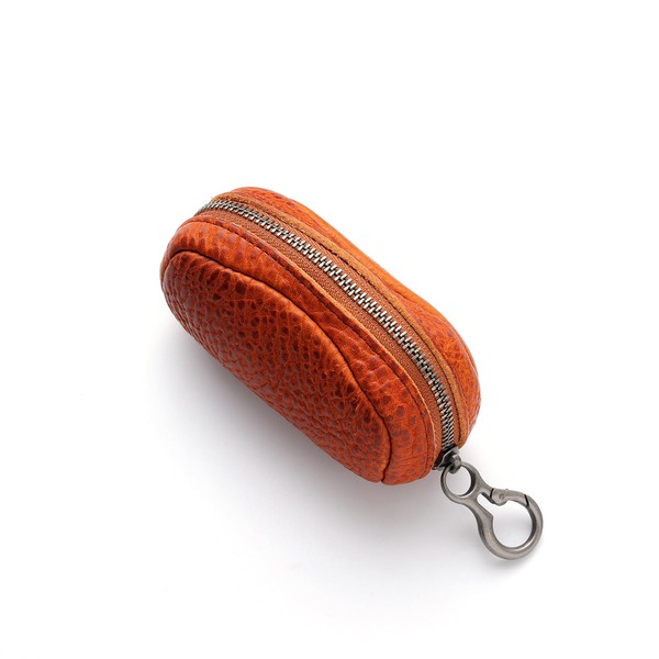 IJUN Nume Leather Key Case, Genuine Leather with Key Ring,