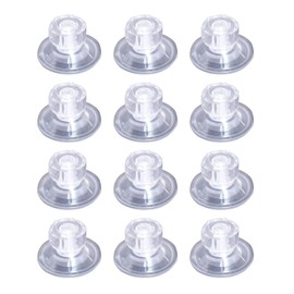 motorhome limpets 12 Pcs Limpets for Caravan Awning, Van Side Fix Pads Kit, High Grip Suction Cups Glass Suction Pads PVC for Motorhome Campervan Van Canopy and Hanging Organiser(transparent)