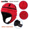 Surlim Rugby Helmet Headguard Headgear for Soccer Scrum Cap Soft