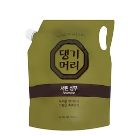 Seorin 댕기머리 서린 대용량 샴푸 2000ml 리필용 한방샴푸 [댕기머리 서린 린스 2000ml] Danggi Hair Herbal Shampoo 2000ml Refill [Danggi Hair Herbal Rinse 2000ml]