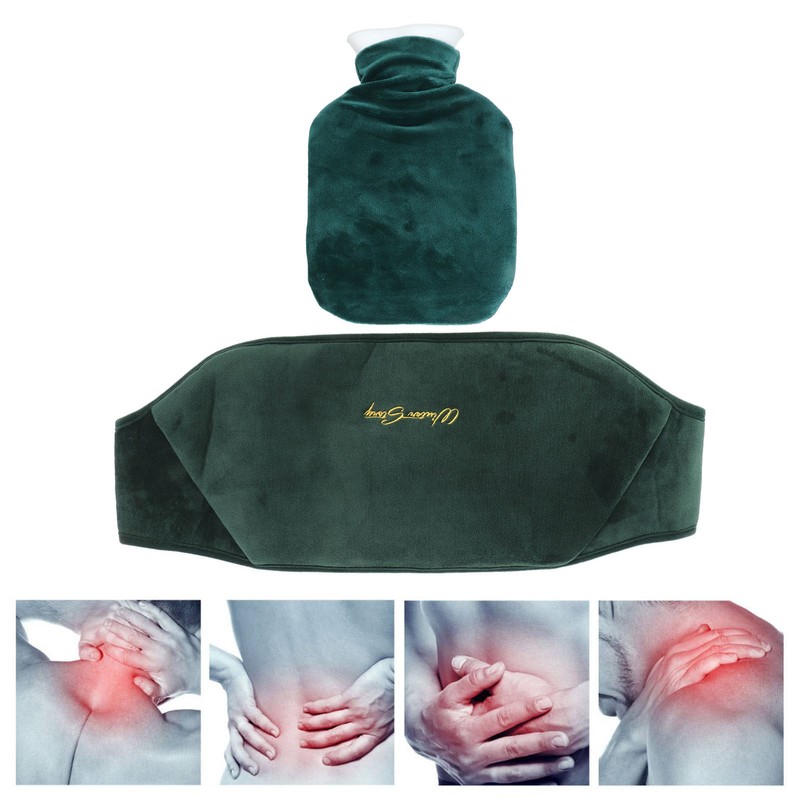 Hot Water Bag with Waistband 1000ml Double Hand Insert Free