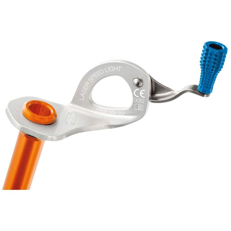 PETZL, Laser Speed Light, Ultralight Ice Screw With Integrated Handle,