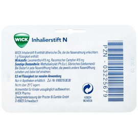 Wick Inhaler Pen, Pack of 4 (4 x 1 Item)