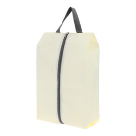 CAPASTEC Travel Shoe Bags, Fashionable Shoe Bags for Men Women Shoe Storage, Luggage Organiser, Portable Shoe Bag with Handle, Large, Beige