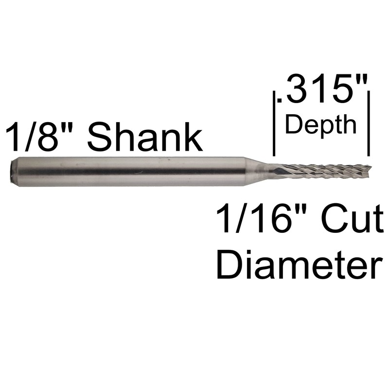 Drill Bits Unlimited 1/16'' Grout Removal Tile Cutting Bit -