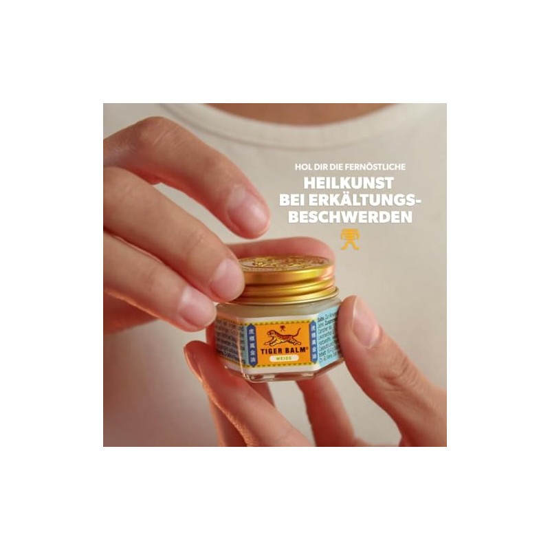 White Tiger Balm - Natural Balm For Colds And Promoting