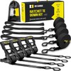 DC Cargo Mall Ratchet Straps Tie Downs 4 Pack (1,800