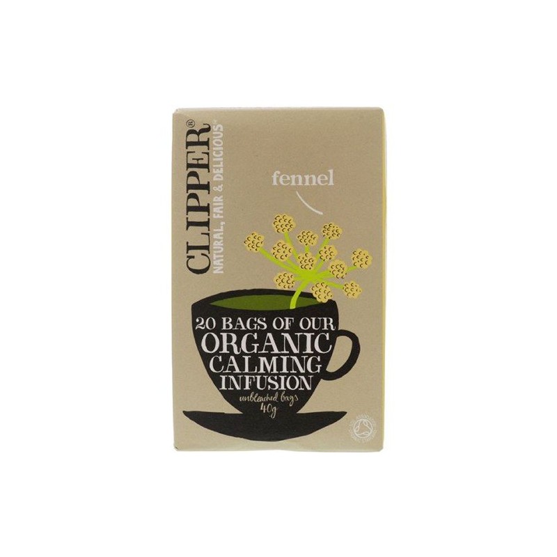 (4 PACK) - Clipper - Organic Fennel | 20 Bag