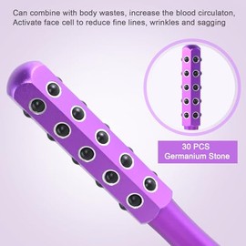 Up Lifting Massaging Beauty Roller Radiance Roller 30 Germanium Stone Face Roller for Uplift and Skin Care,Uplifting Face Massager for Valentines Day 
