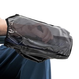 Kingshion Power Wheelchair Joystick Protector Cover, Power Wheelchair Accessories, Waterproof Power Wheelchair Arm Joystick Cover, Transparent Window, Adjustable Flexible Opening 13.8 X 7 Inches