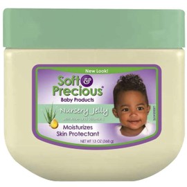 Soft & Precious Nursery Jelly Infused with Shea Butter & Nursery Jelly with Aloe & Vitamin E (Set of 2)