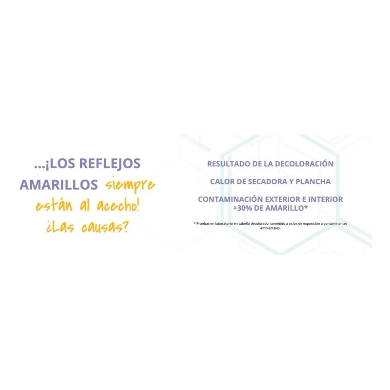 Shampoo Anti-amarillo Silver Yellow Rubio Frios Grises 500ml
