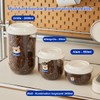 LOTHID Storage Jars Set 3-in-1 | Airtight Kitchen Containers for