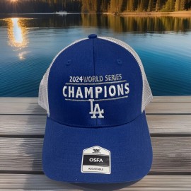 Fan Favorite New 2024 World Series Champions Caps LA Dodgers Trucker Hat Champs Snapback Cap