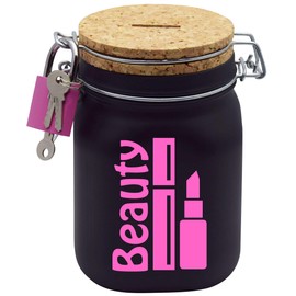 Beauty Money Box Gift Idea Black L