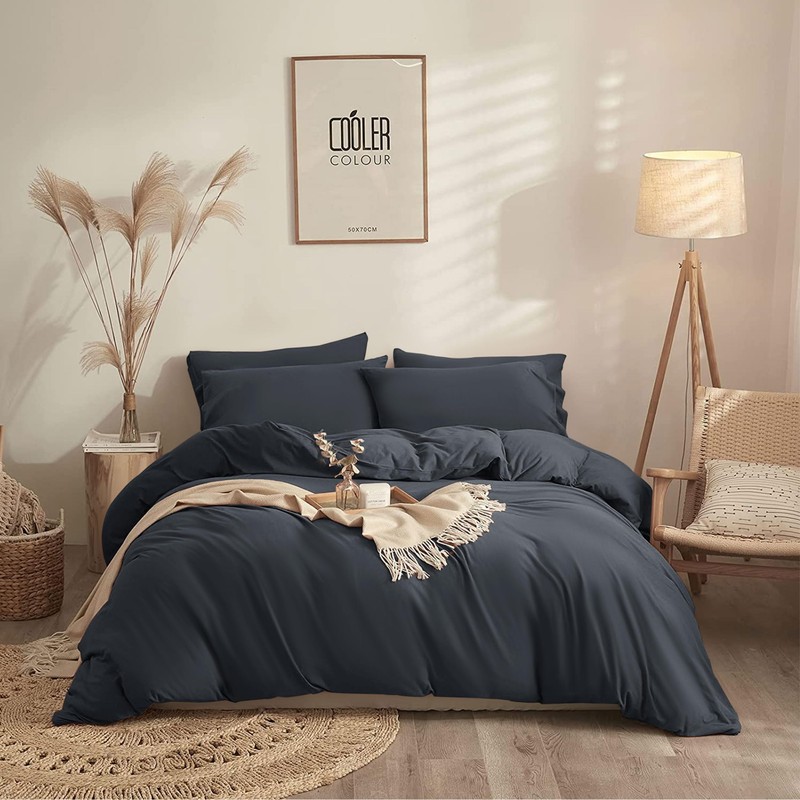 YORKSHIRE BEDDING Duvet Cover Sets - Soft & Breathable Brushed