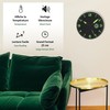 FISHTEC Wall Clock Modern Design - Silent Wall Clock without