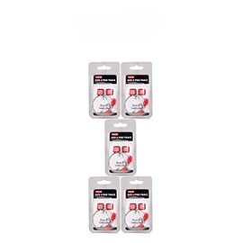 LEEDA PACK OF 5 Pike Trace Size 6 Semi-Barbed- Deadbait Rig Snap Tackle