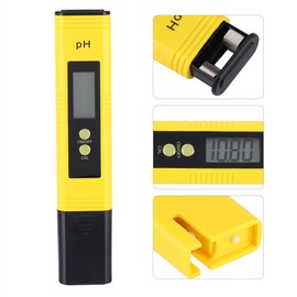 PH Digital Meter, Protable LCD Digital PH Meter Pen Aquarium Pool Water Wine Tester Tool Measuring Range 0.00-14.00 pH Resolution 0.01 pH