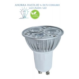 Ecoled Lampara Reflectora Luz Blanca O Luz Cálida Led G10