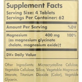 Solgar Chelated Magnesium 250 Tablets**