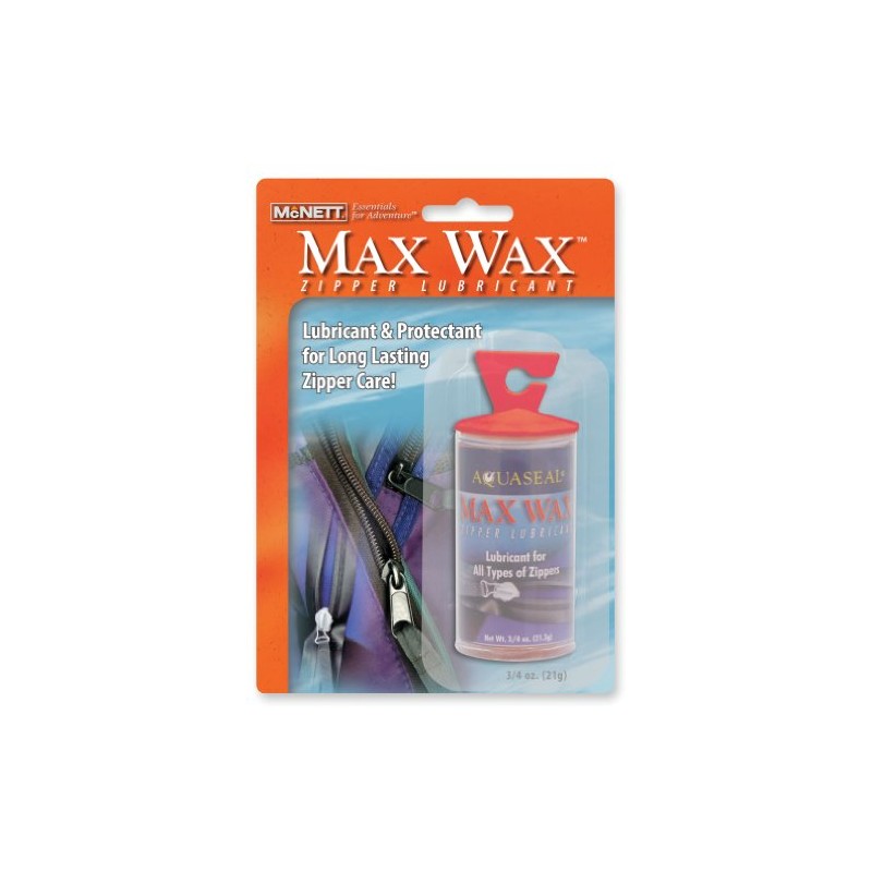 Mcnett Max Wax Stick Lubricant for Drysuit Zippers - 3/4