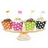 AllyDrew Standard Size Polka Dots Cupcake Wrappers (Set of 20),