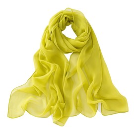 Ecroon Neckerchiefs Silk Scarf Women's Long Scarves High Quality Silk Scarf Silk Scarf Neck Scarf Head Scarves, A#, Unit size