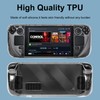 KZIOACSH Clear Case for Steam Deck Handheld, Ultra-Thin Anti-Scratch Soft