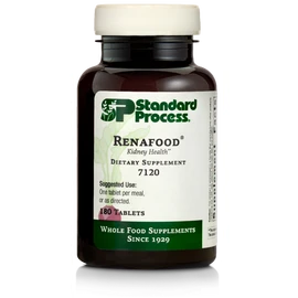 Standard Process Renafood Whole Food Kidney Health Supplement, 180 Tablets