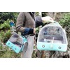 Small Bird Travel Cage Carrier, Portable Parrot Parakeet Carrier with