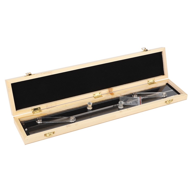 TFB-460 Wooden Case Marine Navigation Parallel Ruler for Boat