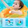 Baby Swimming Float 6-24 Months, Orange Baby Pool Float With
