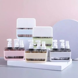 미스트 여행용 화장품 에센스 공병 용기 투명 공병 로션 펌프 [2in1] Mist Travel Cosmetic Essence Empty Bottle Transparent Lotion Pump [2in1]