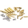 Yuhtech 360 Pieces Standoff Brass Hexagonal Spacer Screws Spacer Nut