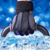 Guantes de Acondicionamiento Físico con Soporte Muñeca y Medio Dedo