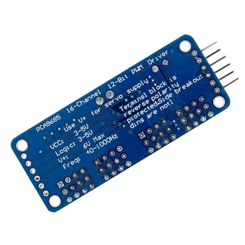 2pcs PCA9685 16 Channel 12-bit PWM Servo motor Driver I2C