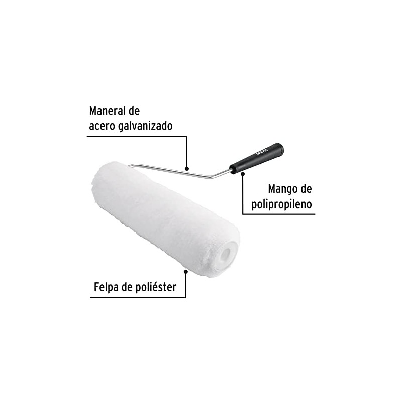 Pretul ROPI-915P, Rodillo para pintar, 9 x 5/8', superficies lisas
