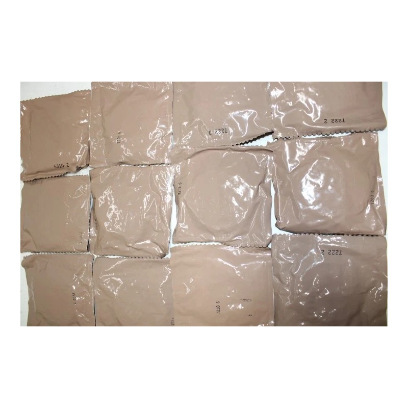 SOPAKCO 10 US Military Issue MRE Entress Chocolate Chip Cookies