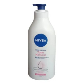 Nivea Crema Corporal Aclarado Natural, Hidratación Uniforme, 1 L