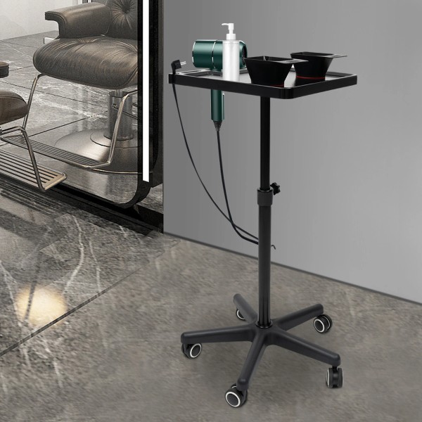 Unbranded Salon Hair Extension Tool Tray Rolling Cart, Hairdressing Storage