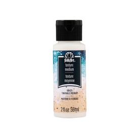 FolkArt Texture Medium, Tintable Medium, 2 oz