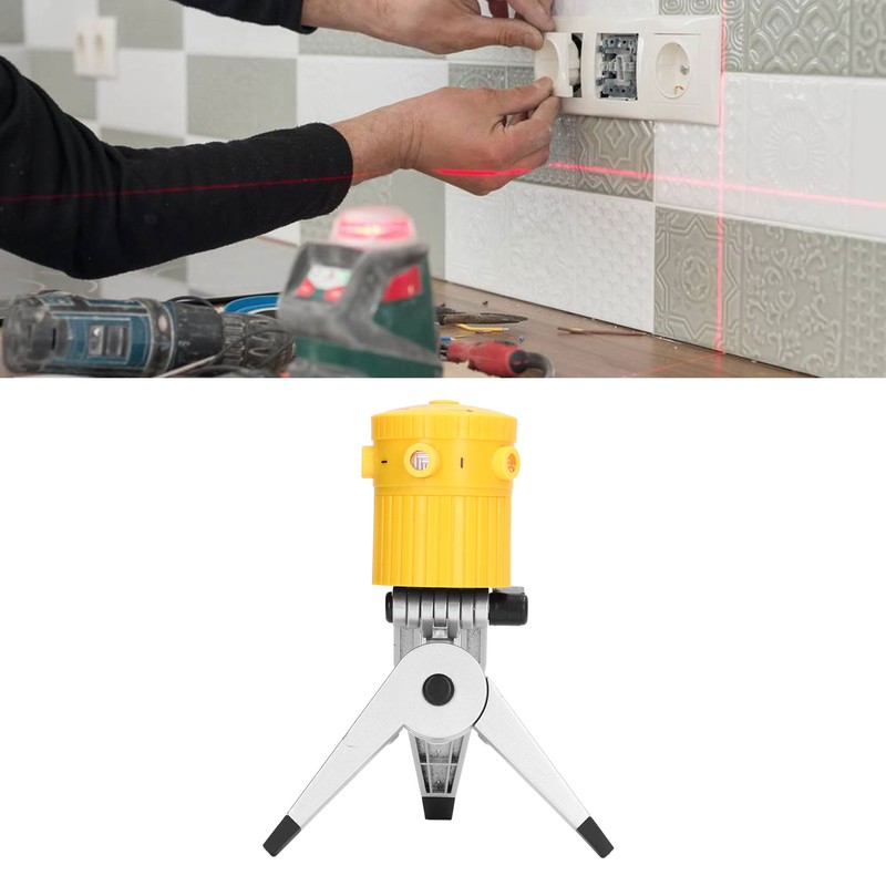 Laser Line Level High Accuracy Multifunctional Lightweight Leveling Tool with