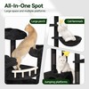 Meecal 85inch Tall Cat Tree for Indoor Cats Large Adult,