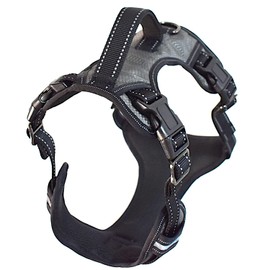 Max and Neo Gunnison Reflective Dog Harness - We Donate a Harness to a Dog Rescue for Every Harness Sold (Small, Gray)